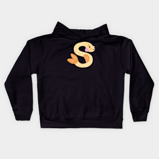 Letter S animal alphabet back to school Kids Hoodie